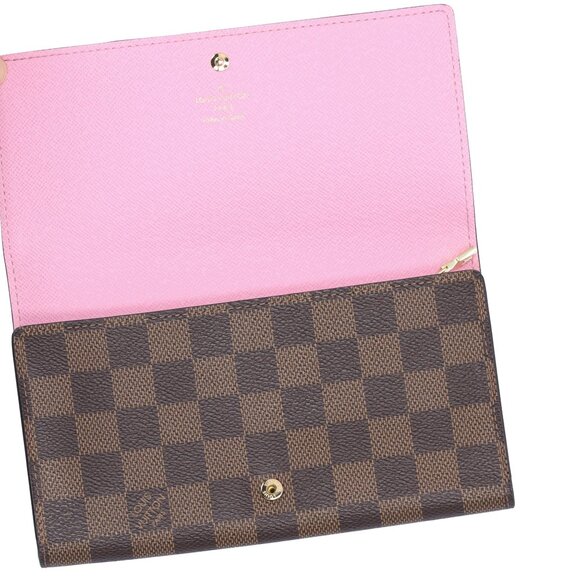 Louis Vuitton Sarah NM Vivienne Flap Wallet Damier Ebene 2022 Christmas - Picture 5 of 6
